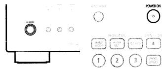 DENON DVD-A1UDCI - Press the unit's ON/STANDEY or the remote control's POWER ON - 1