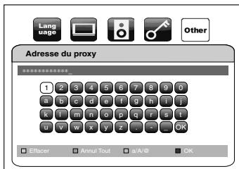 DENON DBP-2010 - Adresse du proxy - 1