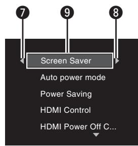 DENON DBP-2012UDC - Examples of GUI menu screen displays - 4
