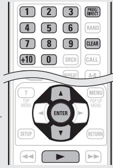 DENON DBP-2012UDC - Enter the track numbers you want to program on the program setting screen. - 1