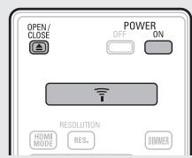 DENON DBP-2012UDC - When the number button "1" is pressed, the remote control ID is set to "DENON 1". - 1