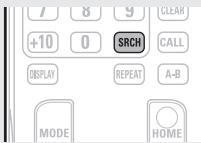 DENON DBP-2012UDC - Finding specific sections with search modes - 4