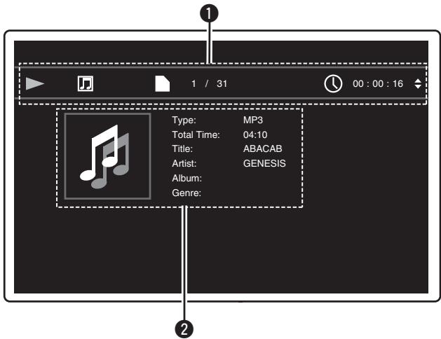 DENON DBP-2012UDC - Media player display - 2