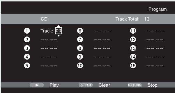 DENON DBP-2012UDC - Press PROG/DIRECT during playback. - 1