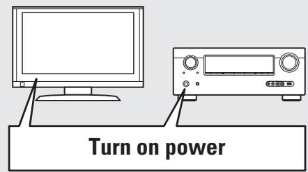 DENON DBP-2012UDC - Turn on power - 1