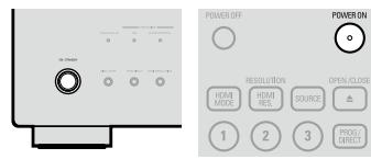 DENON DBP-4010UDCI - Press the unit's or the remote control's . - 1