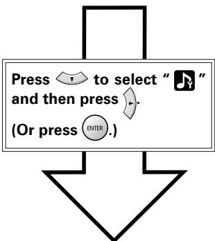 DENON DBP-4010UDCI - [Example 1] Menu selection screen (Top menu) - 2