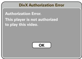 DENON DBP-4010UDCI - About DivX® Video-on-Demand (VOD) - 1