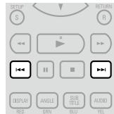 DENON DBP-4010UDCI - During playback, press or - 1