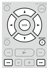 DENON DBP-4010UDCI - To Switch the Page Displayed - 1