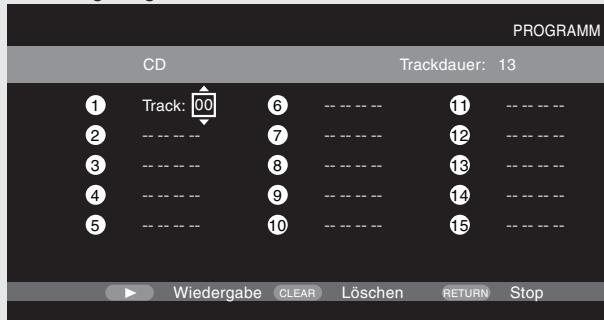 DENON DBP2012UD - Drücken Sie während der Wiedergabe auf PROG/DIRECT. - 1
