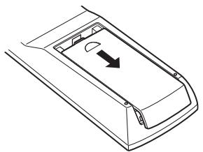 DENON DBP2012UD - Einlagen der Batterien - 1