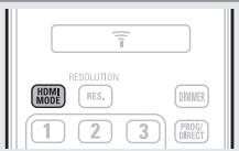 DENON DBP2012UD - Drucken Sie HDMI MODE. - 1
