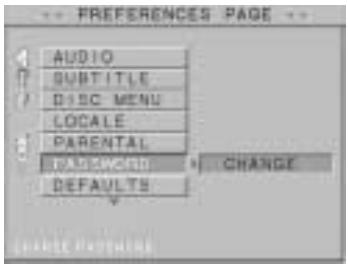 BLAUPUNKT DVD-ME2 - 5) PASSWORD (MOT DE PASSE) - 1