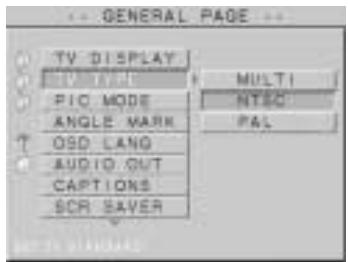 BLAUPUNKT DVD-ME2 - 1) TV DISPLAY (AFFICHAGE TV) - 1