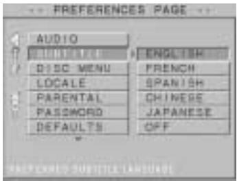 BLAUPUNKT DVD-ME2 - 2) SUBTITLE (SOUS-TITRE) - 1