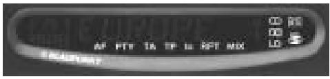 BLAUPUNKT RIMINI RCM 169 - Zone d'affichage 2: - 1