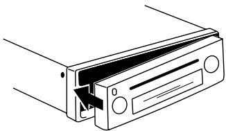 BLAUPUNKT VANCOUVER CD36 - Poser la façade - 1