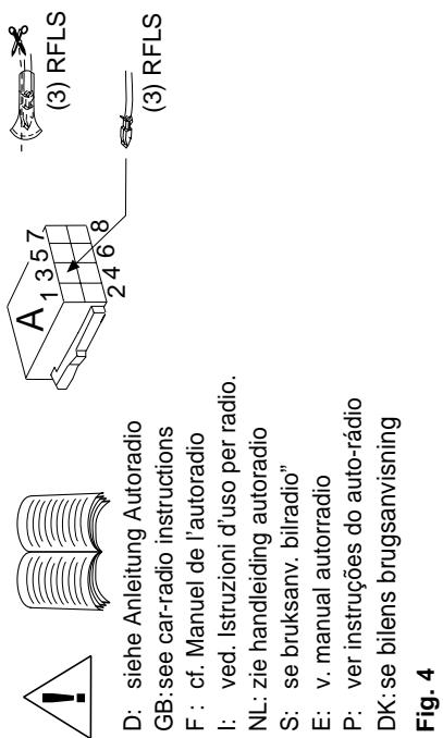 BLAUPUNKT CAN KFZ INTERFACE RCI4A-CAN OPEL HS - Einbauschritte / Installation steps OPEL (Fakra) - 4