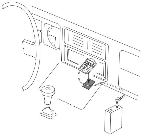 BLAUPUNKT CDC-FM08 - Remote control installation - 1