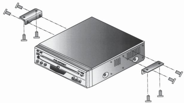 BLAUPUNKT DVD-PLAYER ME2 EU - Débrancher le pôle (-) de la batterie pour la durée de l'installation et de la connexion. - 3