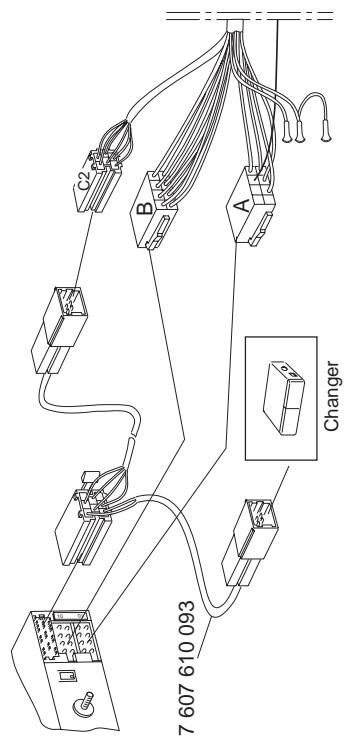 BLAUPUNKT IF MERCEDES CAN ISO RC - 3