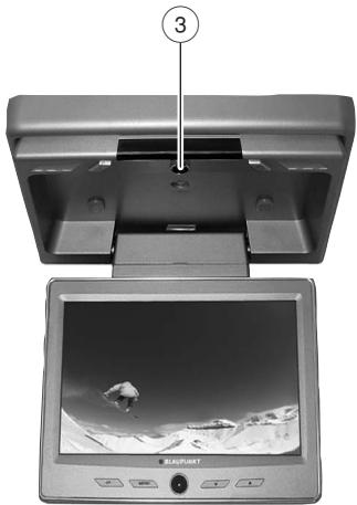 BLAUPUNKT IVMR-1542 - Ouverture de I'ecran - 1