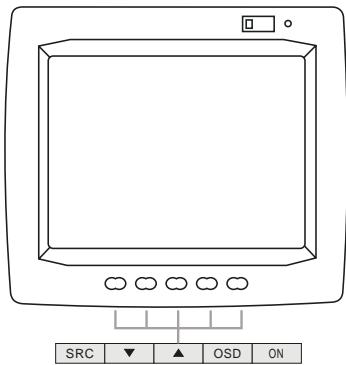 BLAUPUNKT IVMR-7001 7 TFT-MONITOR - Commande de l'écran - 1