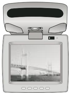BLAUPUNKT IVMR-7001 7 TFT-MONITOR - Ouverture de I'ecran - 1