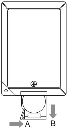 BLAUPUNKT IVMR-7001 7 TFT-MONITOR - Remplacement de la pile de la télécommande - 1