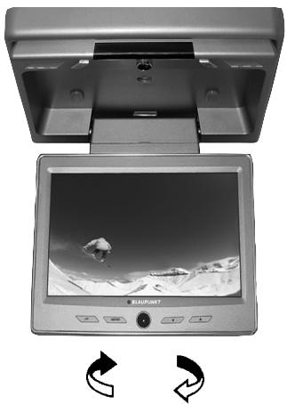 BLAUPUNKT IVMR-7002 - Réglage de l'écran - 1