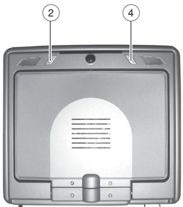 BLAUPUNKT IVMR-7002 - Manipulation de l'éclairage interieur (écran) - 1