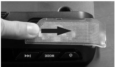 BLAUPUNKT IVOD-1022 EU - Changement des piles de la télécommande - 2