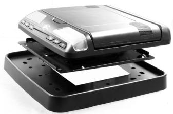 BLAUPUNKT IVOD-1022 EU - Tenez compte des éléments suivants dans le besoin de l'emplacement : - 1