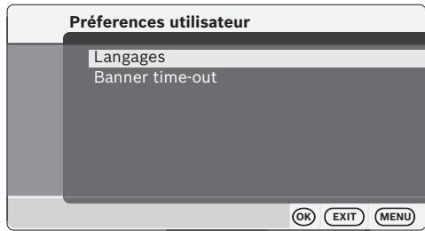 BLAUPUNKT IVTV-05 - Réglage de la langue audio - 1