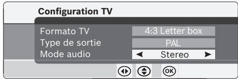 BLAUPUNKT IVTV-05 - Régler le signal audio TV - 3