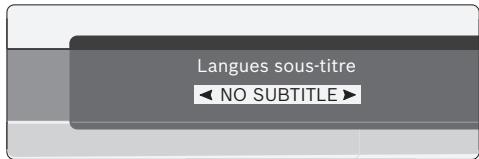 BLAUPUNKT IVTV-05 LF - Affichage du sous-titrage - 2