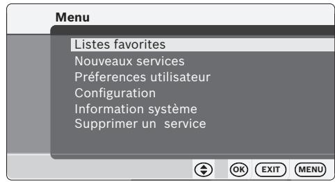 BLAUPUNKT IVTV-05 LF - Effacer la liste des favors - 1