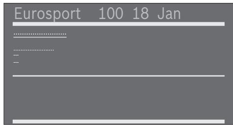 BLAUPUNKT IVTV-05 LF - Affichage du sous-titrage - 1