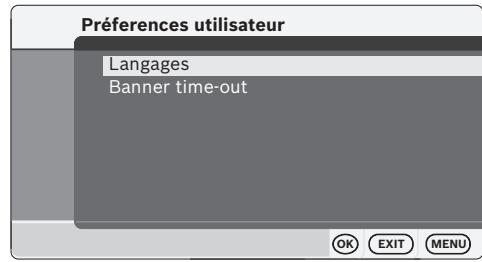 BLAUPUNKT IVTV-05 LF - Réglage de la langue audio - 1