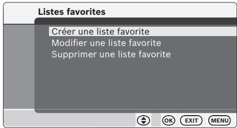 BLAUPUNKT IVTV-05 LF - Créer la liste des+favors - 2