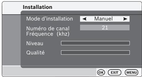 BLAUPUNKT IVTV-05 LF - Réglage manuel des stations - 3