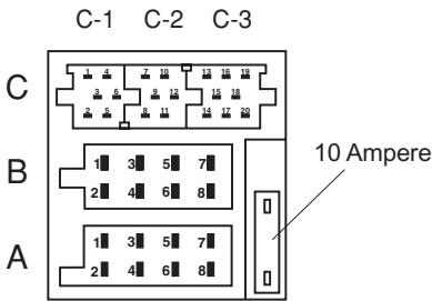 BLAUPUNKT LAGUNA CD36 - When installing an amplifier or changer, you must first connect the device earth connections before connecting the plugs for the line-in or line-out jacks. - 7