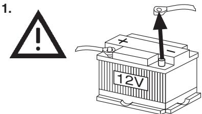 BLAUPUNKT LAGUNA CD36 - When installing an amplifier or changer, you must first connect the device earth connections before connecting the plugs for the line-in or line-out jacks. - 3