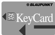 BLAUPUNKT MIAMI DJ - ⑥ Système de protection antivol Key-Card - 1