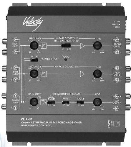 BLAUPUNKT MOBILE ELECTRONIC CROSSOVER VEX-01 - 2