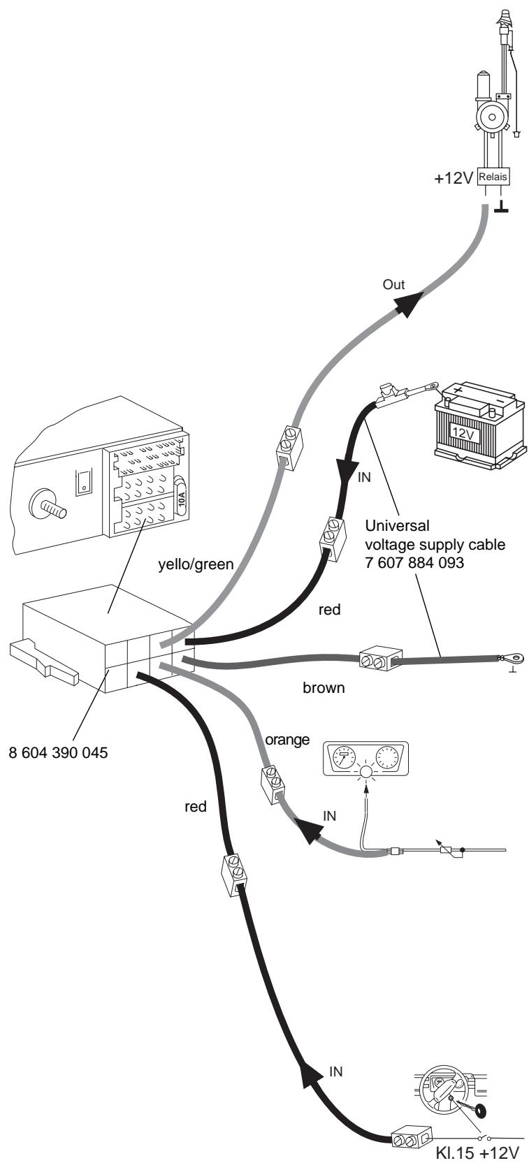 BLAUPUNKT MONTE CARLO TCM 169 - Connection drawings - 1