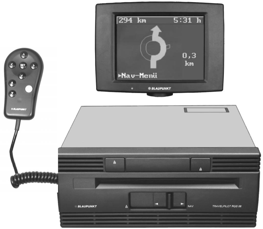 BLAUPUNKT NAVIRECHNER RGS 08 - 1