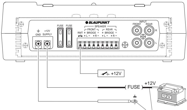 BLAUPUNKT TSA 460 - Regulator for delefrekvens (LP FREQ + HP FREQ) - 3