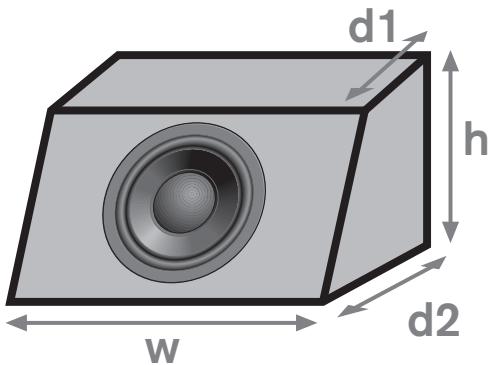 BLAUPUNKT TSW 1000 - BEISPIELE FÜR BLAUPUNKT-GEHÄUSEGRÖßen - 2